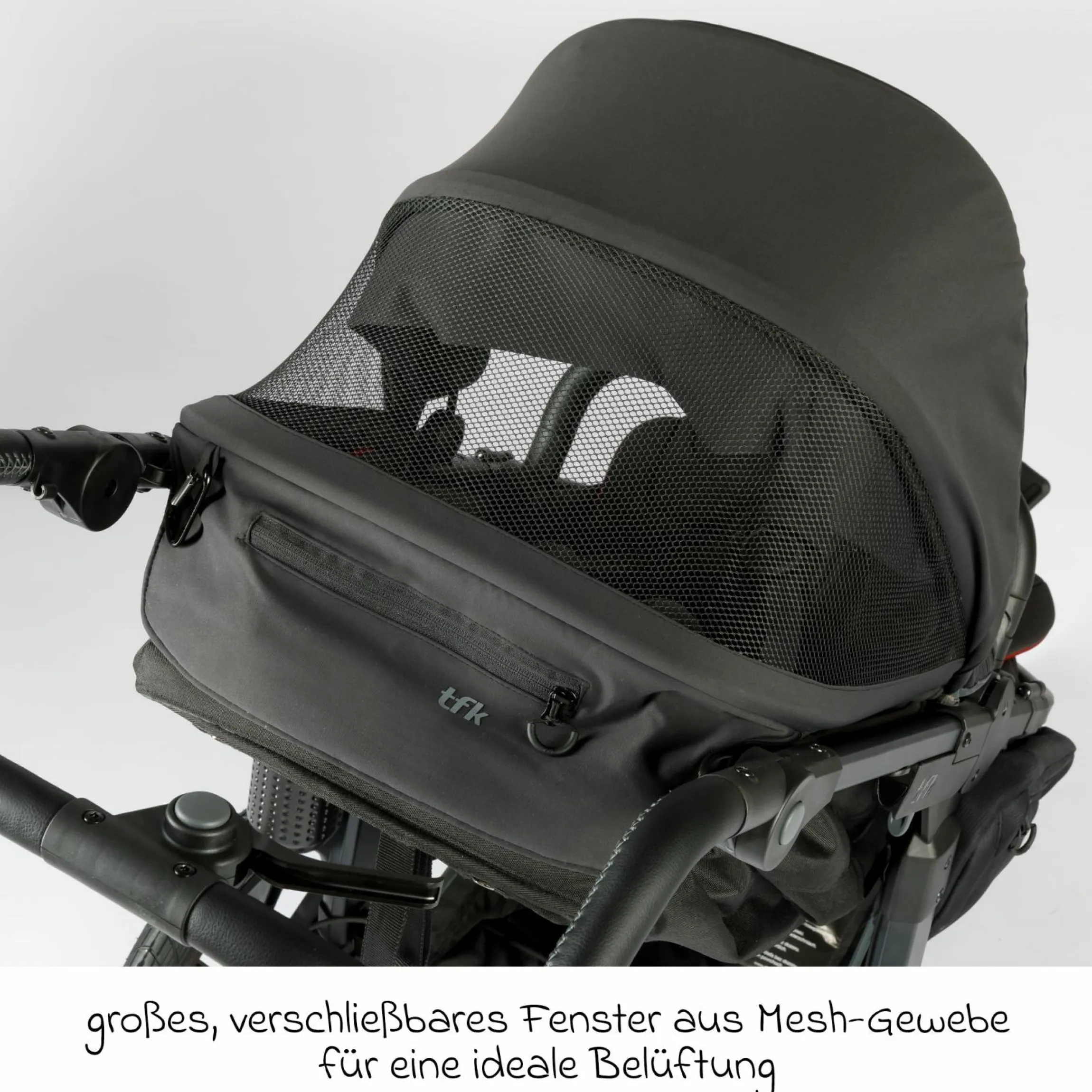 Buggy & Sportkinderwagen Pro mit Luftreifen inkl. Sportsitz bis 34 kg inkl. Handyhalter, Getränkeflasche, Schnullertasche, Buggybuch & XXL Zubehörpaket - Anthrazit - Kollektion 2024