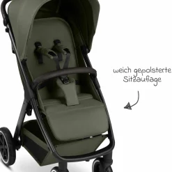 Buggy & Sportwagen Avus 2 Air mit Lufträdern, Einhand-Faltung und höhenverstellbarem Schieber - Pure - Avocado - Kollektion 2025