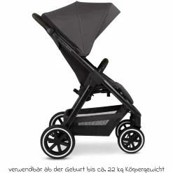 Buggy & Sportwagen Avus 2 Air mit Lufträdern, Einhand-Faltung und höhenverstellbarem Schieber - Falcon - Kollektion 2025
