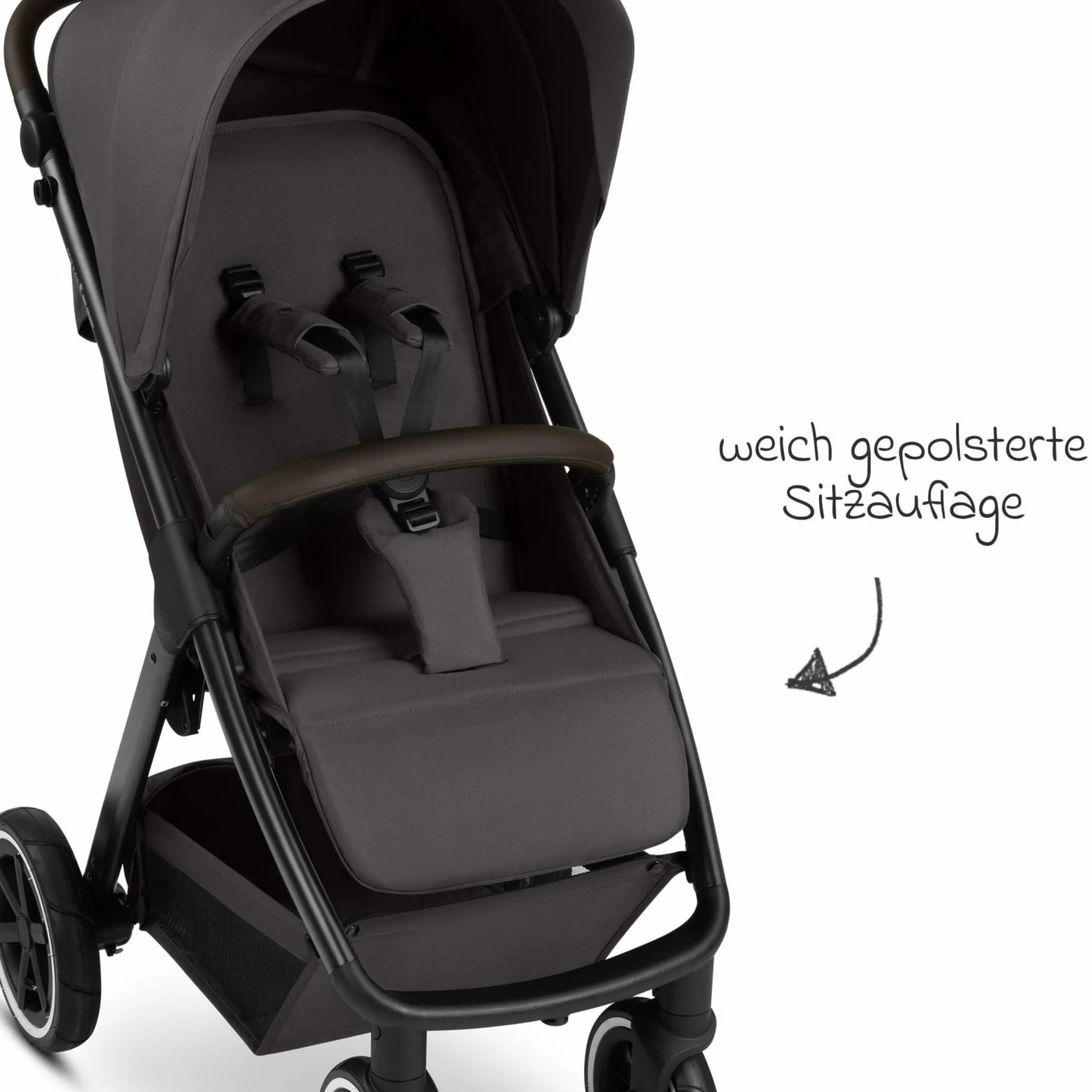 Buggy & Sportwagen Avus 2 Air mit Lufträdern, Einhand-Faltung und höhenverstellbarem Schieber - Falcon - Kollektion 2025