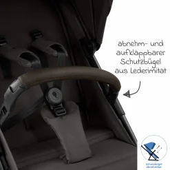 Buggy & Sportwagen Avus 2 Air mit Lufträdern, Einhand-Faltung und höhenverstellbarem Schieber - Falcon - Kollektion 2025