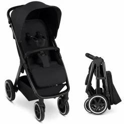 Buggy & Sportwagen Avus 2 Air mit Lufträdern, Einhand-Faltung und höhenverstellbarem Schieber - Pure - Coal - Kollektion 2025