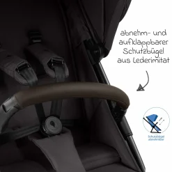 Buggy & Sportwagen Avus 2 mit Einhand-Faltung und höhenverstellbarem Schieber - Falcon - Kollektion 2025