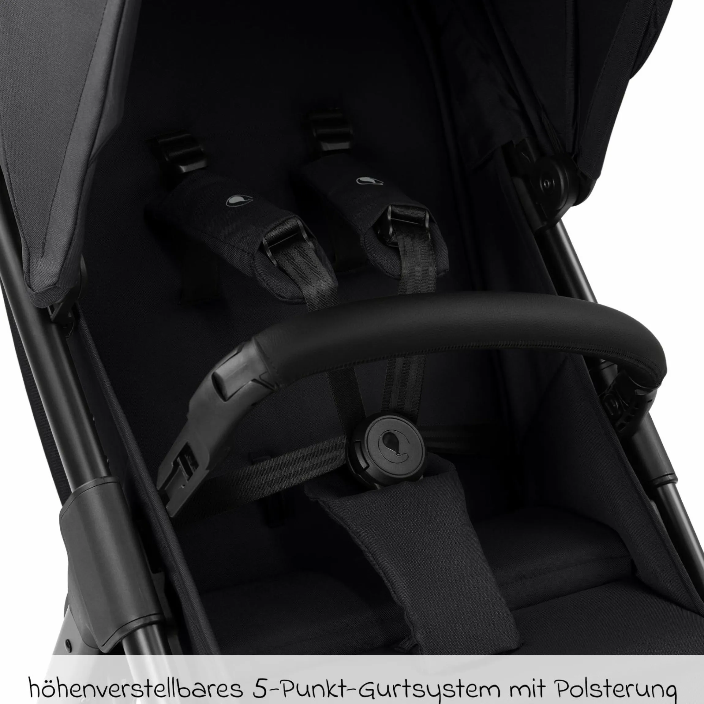 Buggy & Sportwagen Avus 2 mit Einhand-Faltung und höhenverstellbarem Schieber - Pure - Coal