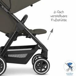 Buggy & Sportwagen Avus Air mit Lufträdern - Einhand-Faltung und höhenverstellbarem Schieber (bis 25 kg belastbar) - Cloud - Kollektion 2024