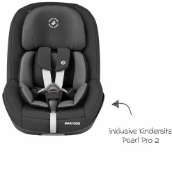Buggy & Sportwagen Avus Air inkl. Reboarder Pearl Pro 2 - mit Lufträdern, Einhand-Faltung und höhenverstellbarem Schieber (bis 25 kg belastbar) - Olive