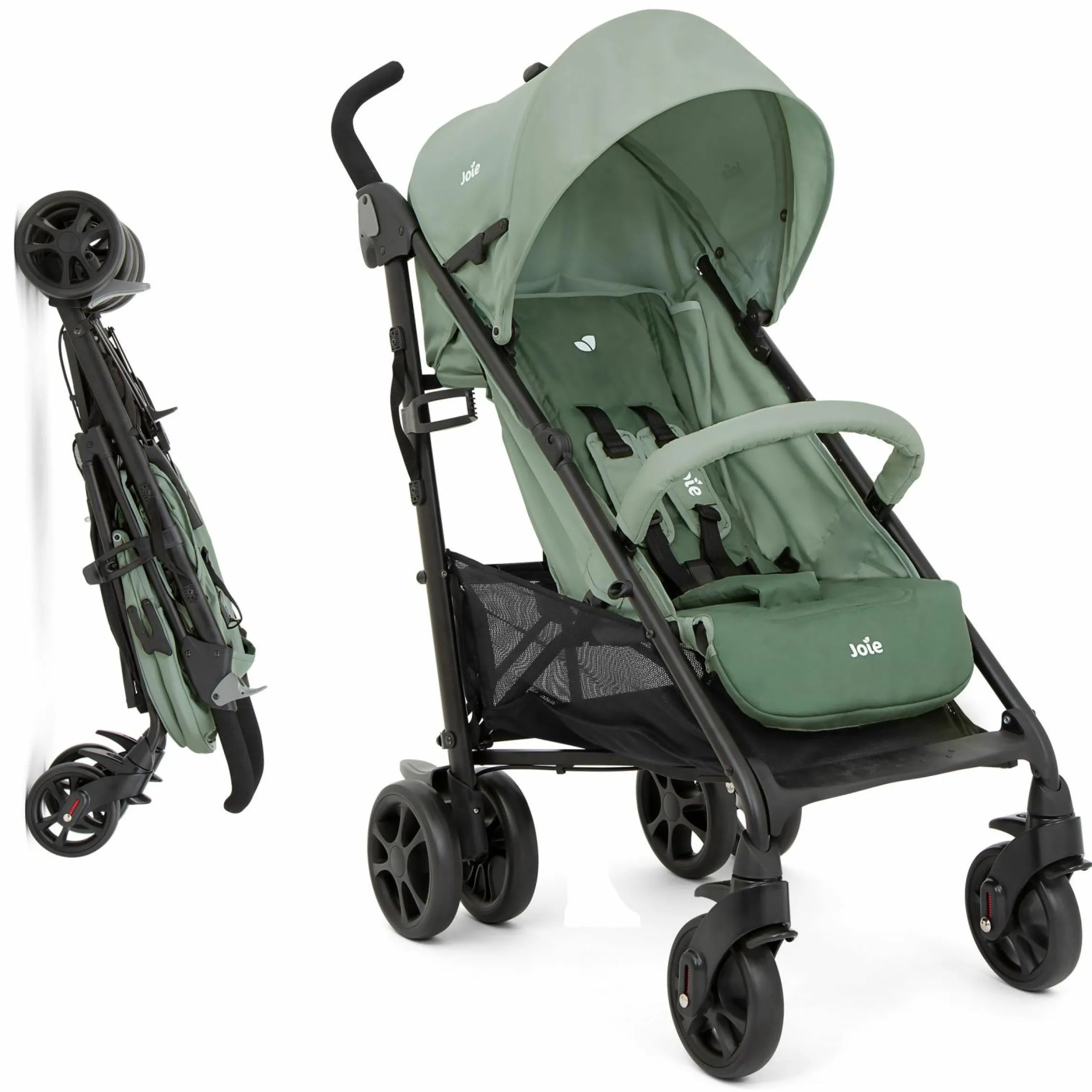 Buggy & Sportwagen Brisk LX bis 22 kg belastbar mit Liegefunktion & Einhand-Faltung - Laurel - Kollektion 2025