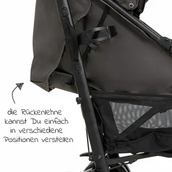 Buggy & Sportwagen Brisk LX bis 22 kg belastbar mit Liegefunktion & Einhand-Faltung - Ember - Kollektion 2025