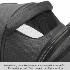 Buggy & Sportwagen City Ranger mit Auto-Folding Mechanismus bis 22 kg belastbar & Regen- & Insektenschutz - Dolphin Grey - Kollektion 2025