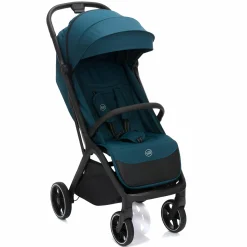 Buggy & Sportwagen Cooper bis 22 kg belastbar mit Liegeposition und Autofold-Mechanismus nur 7,1 kg - Türkis Schwarz