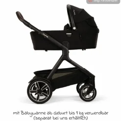 Buggy & Sportwagen DEMI next bis 22 kg mit magnetischem Gurtverschluss, umsetzbarem Allwettersitz, höhenverstellbarem Schieber, integrierter Sichtschutz inkl. Adapter & Regenschutz - Pine - Kollektion 2025