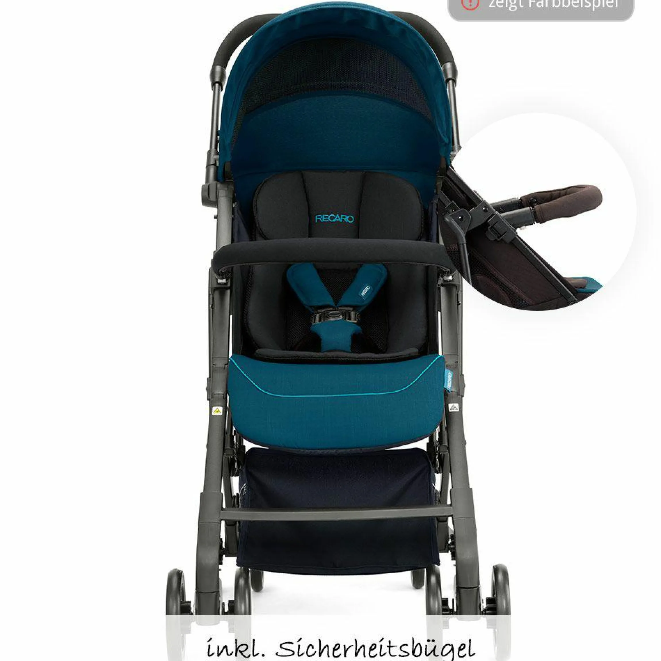 Buggy & Sportwagen Easylife Elite 2 (bis 15 kg belastbar) - Select - Night Black