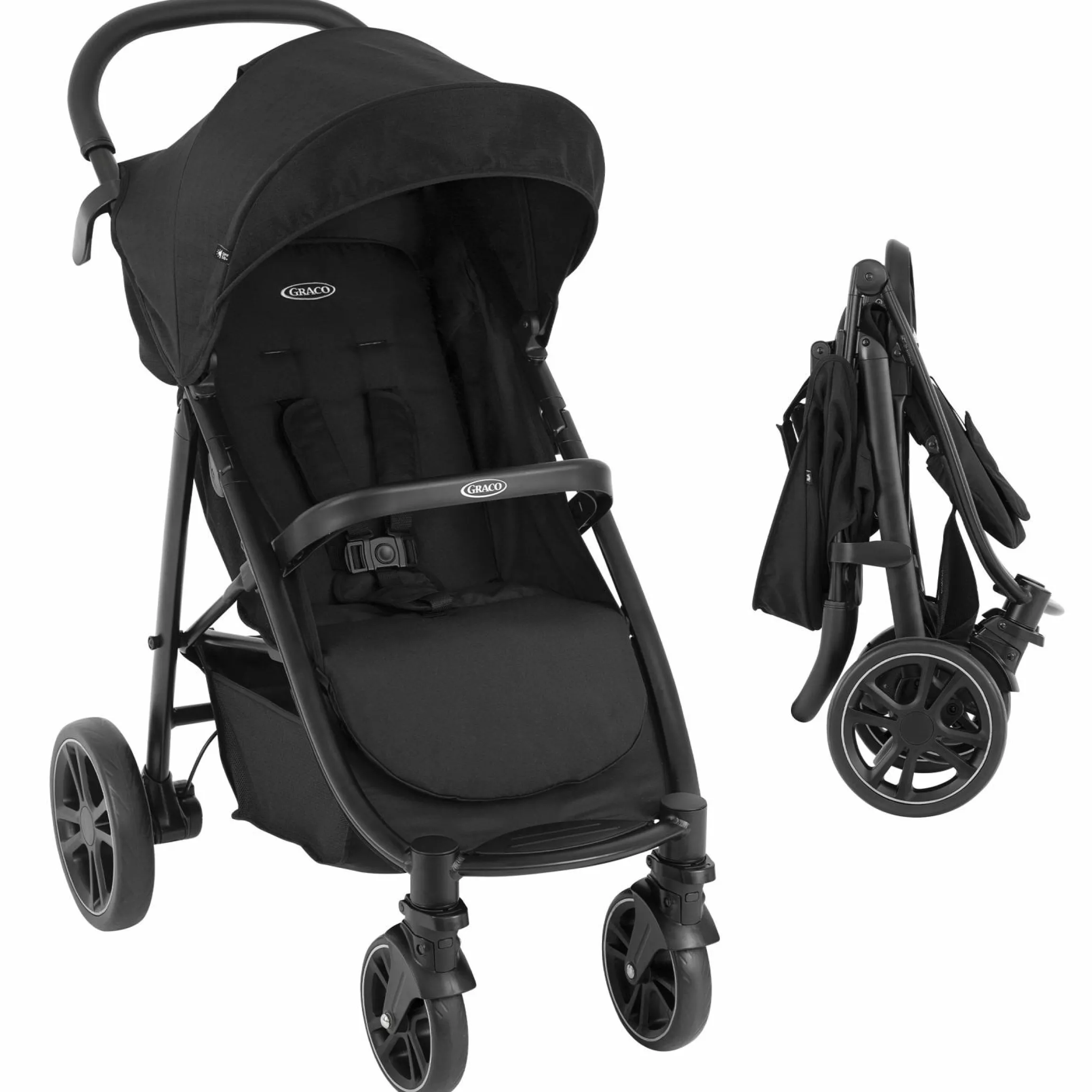 Buggy & Sportwagen Eezefold mit Liegefunktion - Midnight - Kollektion 2024