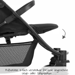 Buggy & Sportwagen Eezefold mit Liegefunktion - Midnight - Kollektion 2024