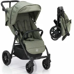 Buggy & Sportwagen Fill Allrounder bis 22 kg belasbar mit verstellbarem Schieber - Grün Melange