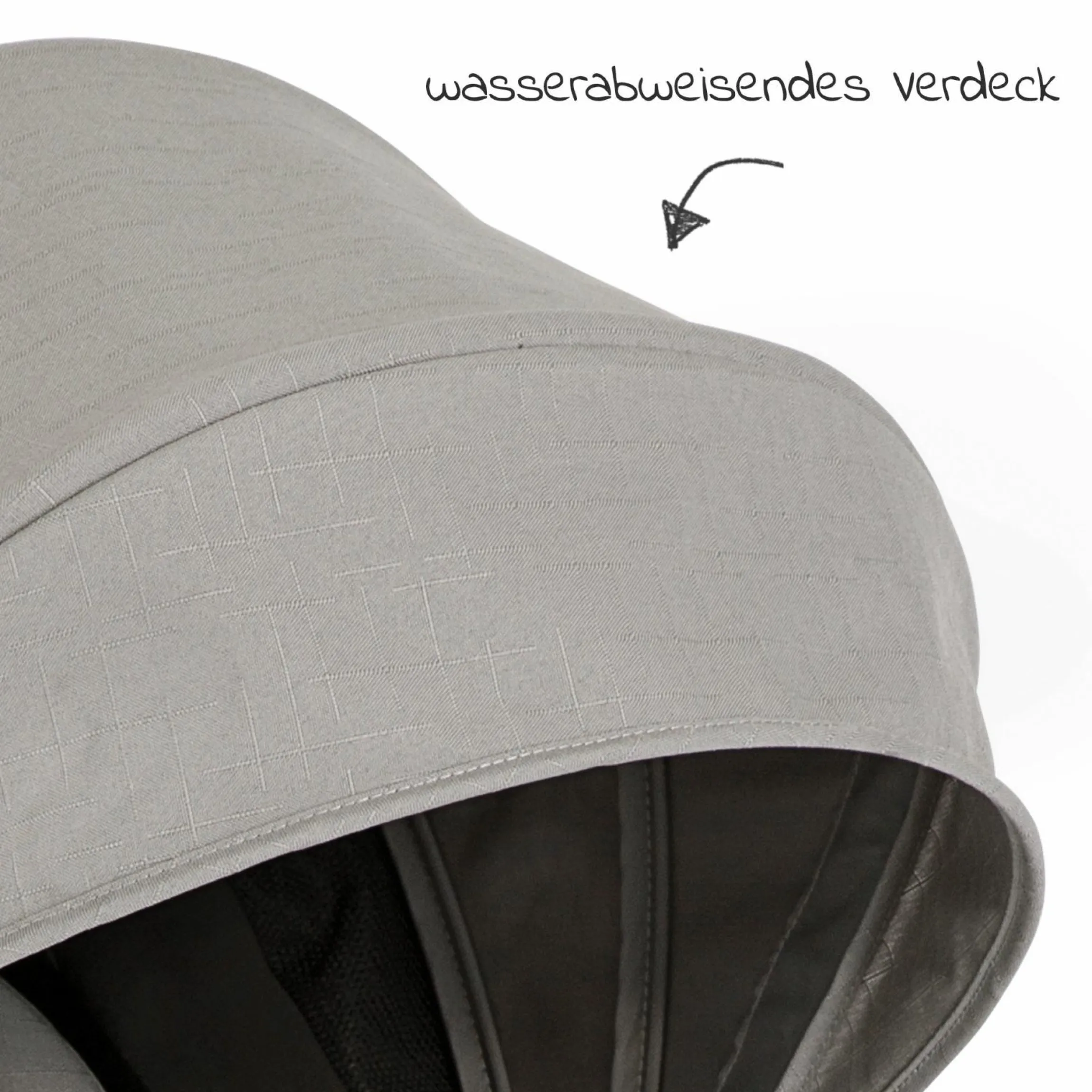Buggy & Sportwagen Litetrax Pro Air bis 22 kg belastbar mit Luftreifen, Schieber-Ablagefach inkl. Insektenschutz & Regenschutz - Pebble - Kollektion 2025