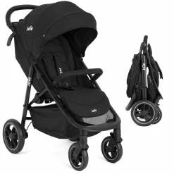 Buggy & Sportwagen Litetrax bis 22 kg belastbar mit Schieber-Ablagefach & Regenschutz - Shale - Kollektion 2025