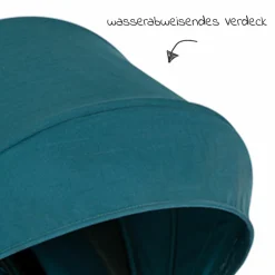 Buggy & Sportwagen Litetrax Pro bis 22 kg belastbar mit Schieber-Ablagefach & Regenschutz - Peacock - Kollektion 2025