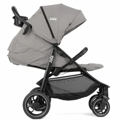 Buggy & Sportwagen Litetrax Pro bis 22 kg belastbar mit Schieber-Ablagefach inkl. Insektenschutz & Regenschutz - Pebble - Kollektion 2025