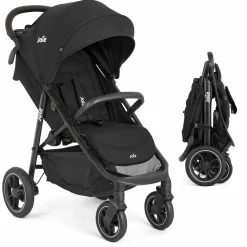 Buggy & Sportwagen Litetrax Pro bis 22 kg belastbar mit Schieber-Ablagefach & Regenschutz - Shale - Kollektion 2025