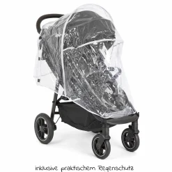 Buggy & Sportwagen Litetrax Pro bis 22 kg belastbar mit Schieber-Ablagefach & Regenschutz - Shale - Kollektion 2025