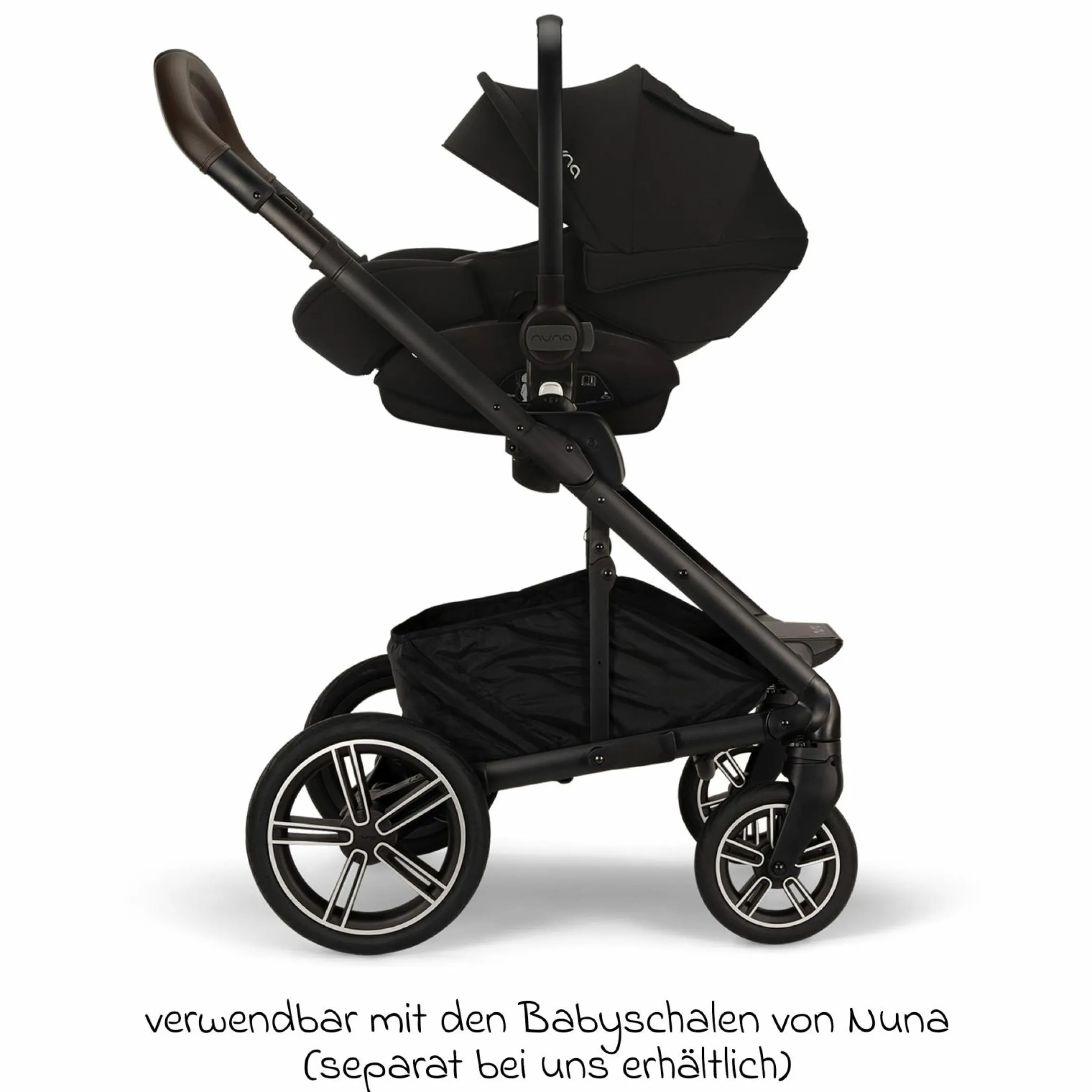 Buggy & Sportwagen MIXX next bis 22 kg mit magnetischem Gurtverschluss, umsetzbarem Allwettersitz, höhenverstellbarem Schieber, integrierter Sichtschutz inkl. Adapter, Kniedecke & Regenschutz - Caviar - Kollektion 2025