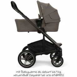 Buggy & Sportwagen MIXX next bis 22 kg mit magnetischem Gurtverschluss, umsetzbarem Allwettersitz, höhenverstellbarem Schieber, integrierter Sichtschutz inkl. Adapter, Kniedecke & Regenschutz - Thunder - Kollektion 2025