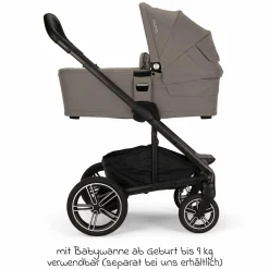 Buggy & Sportwagen MIXX next bis 22 kg mit magnetischem Gurtverschluss, umsetzbarem Allwettersitz, höhenverstellbarem Schieber, integrierter Sichtschutz inkl. Adapter, Kniedecke & Regenschutz - Granite - Kollektion 2025
