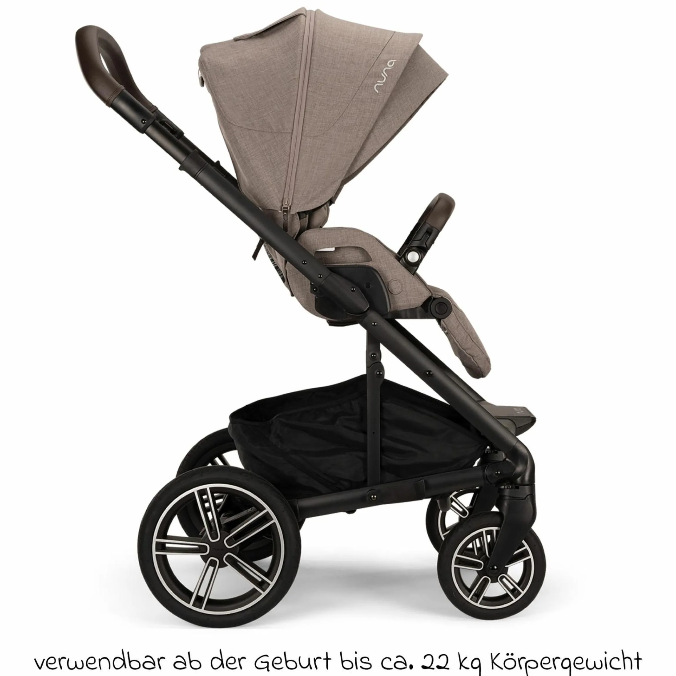 Buggy & Sportwagen MIXX next bis 22 kg mit magnetischem Gurtverschluss, umsetzbarem Allwettersitz, höhenverstellbarem Schieber, integrierter Sichtschutz inkl. Adapter, Kniedecke & Regenschutz - Cedar - Kollektion 2025