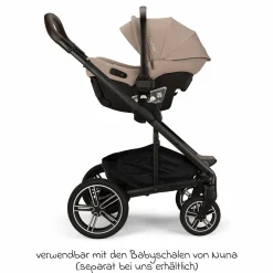 Buggy & Sportwagen MIXX next bis 22 kg mit magnetischem Gurtverschluss, umsetzbarem Allwettersitz, höhenverstellbarem Schieber, integrierter Sichtschutz inkl. Adapter, Kniedecke & Regenschutz - Cedar - Kollektion 2025