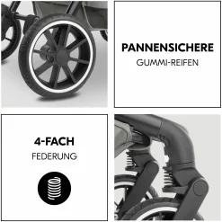 Buggy & Sportwagen Move N Care inkl. Adapter für Babyschale - Dark Grey