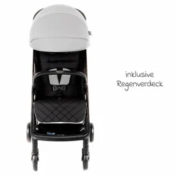 Buggy- & Sportwagen Myavo bis 22 kg belastbar nur 5,8 kg leicht mit Liegefunktion & Regenschutz - Steeple Gray
