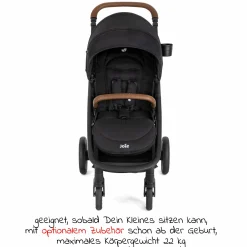 Buggy & Sportwagen Mytrax Pro bis 22 kg belastbar mit Teleskopschieber, Getränkehalter & Regenschutz - Shale - Kollektion 2025