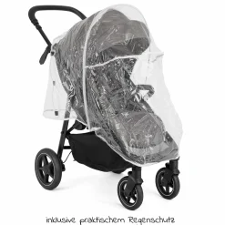 Buggy & Sportwagen Mytrax Pro bis 22 kg belastbar mit Teleskopschieber, Getränkehalter & Regenschutz - Thunder - Kollektion 2025