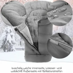 Buggy & Sportwagen Mytrax Pro inkl. Fußsack - bis 22 kg belastbar mit Teleskopschieber, Getränkehalter & Regenschutz - Thunder - Kollektion 2025