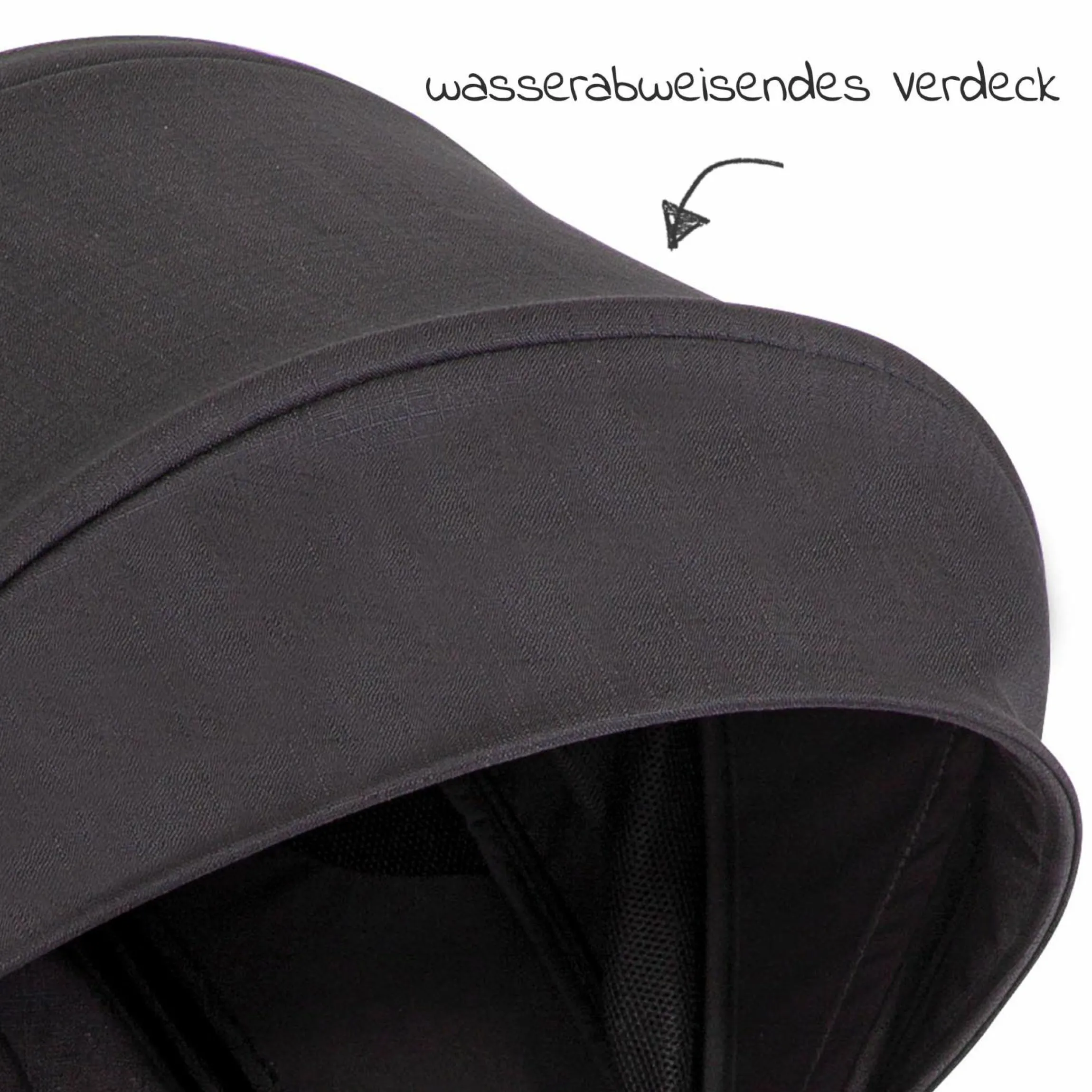 Buggy & Sportwagen Mytrax Pro bis 22 kg belastbar mit Teleskopschieber, Getränkehalter inkl. Insektenschutz & Regenschutz - Shale - Kollektion 2025