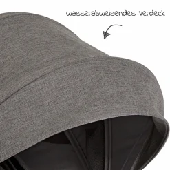 Buggy & Sportwagen Mytrax Pro bis 22 kg belastbar mit Teleskopschieber, Getränkehalter inkl. Insektenschutz & Regenschutz - Thunder - Kollektion 2025