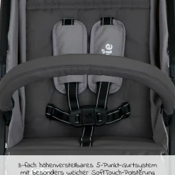 Buggy & Sportwagen Nitro LX nur 7,7 kg - ideal für die Reise - Dark Pewter