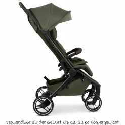 Buggy & Sportwagen Ping 3 Trekking bis 22 kg mit flacher Liegeposition inkl. Sitzeinlage, Transporttasche & Tragegurt - Pure - Avocado - Kollektion 2025