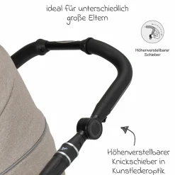 Buggy & Sportwagen Racer GTS bis 22 kg belastbar mit Handbremse, Knickschieber inkl. Regenschutz - Hedgehog Love - Kollektion 2024