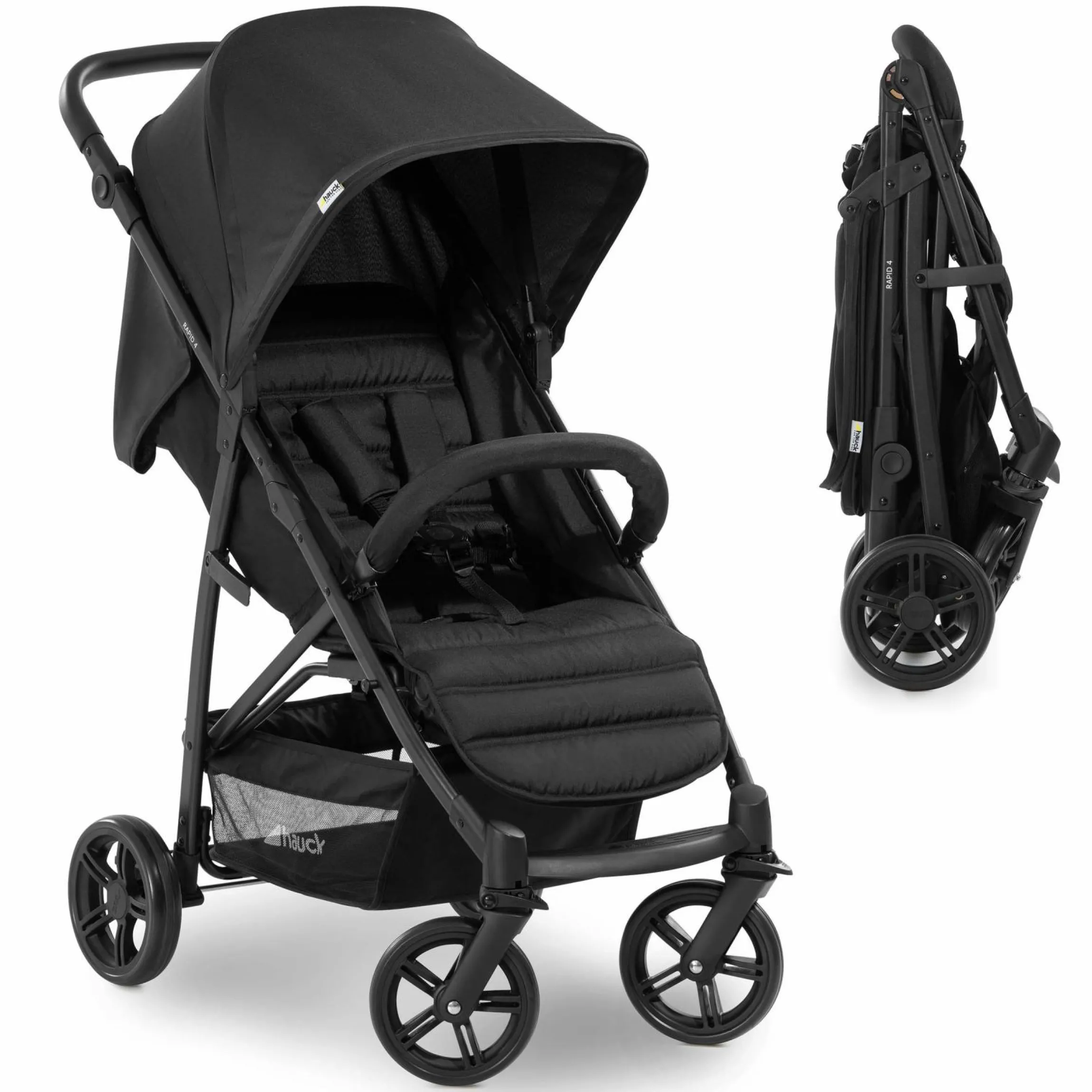 Buggy & Sportwagen Rapid 4 (bis 25 kg) - Black