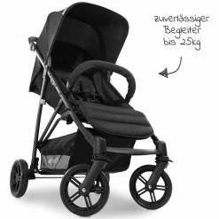 Buggy & Sportwagen Rapid 4 (bis 25 kg) - Black