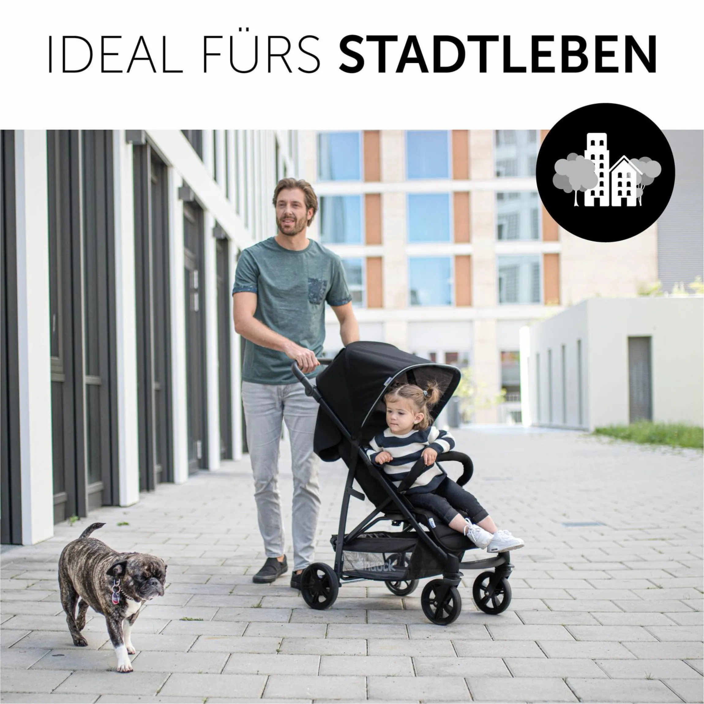 Buggy & Sportwagen Rapid 4 (bis 25 kg) - Black