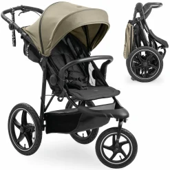 Buggy & Sportwagen Runner 3 (mit großen Luftreifen) - Olive - Kollektion 2024