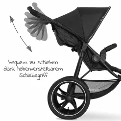 Buggy & Sportwagen Runner 2 (mit großen Luftreifen) - Black