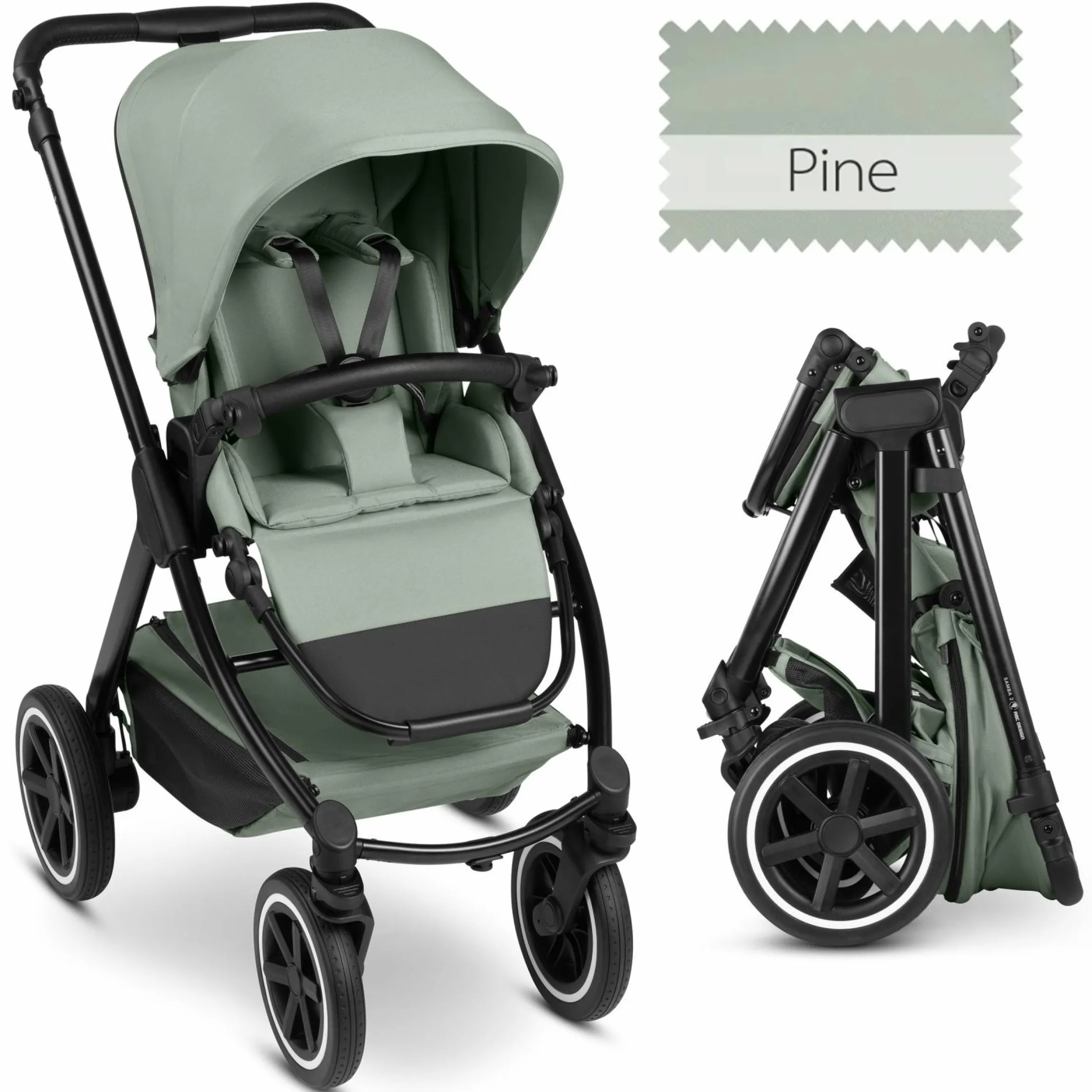 Buggy & Sportwagen Samba 2 mit Sportsitz (ab ca. 9 Monate) - Pine - Kollektion 2025