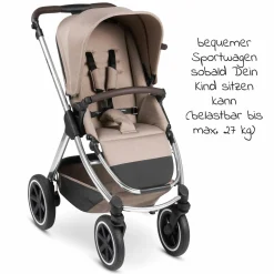 Buggy & Sportwagen Samba mit Sportsitz (ab ca. 9 Monate) - Pure Edition - Grain - Kollektion 2024