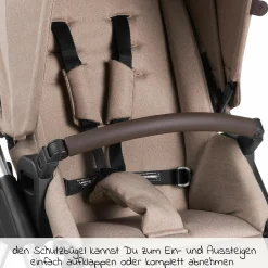 Buggy & Sportwagen Samba mit Sportsitz (ab ca. 9 Monate) - Pure Edition - Grain - Kollektion 2024