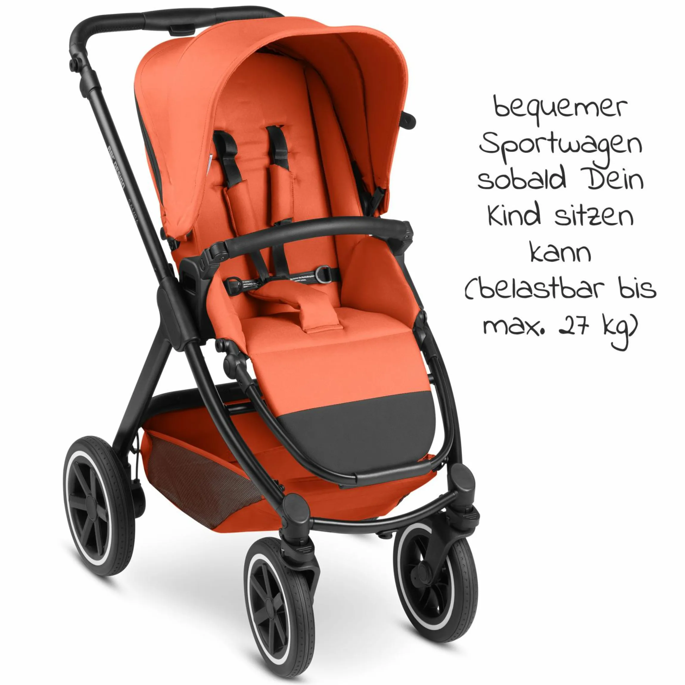 Buggy & Sportwagen Samba mit Sportsitz (ab ca. 9 Monate) - Carrot - Kollektion 2024