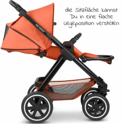 Buggy & Sportwagen Samba mit Sportsitz (ab ca. 9 Monate) - Carrot - Kollektion 2024